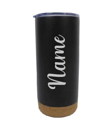 Black Cork Tumbler - 450ml